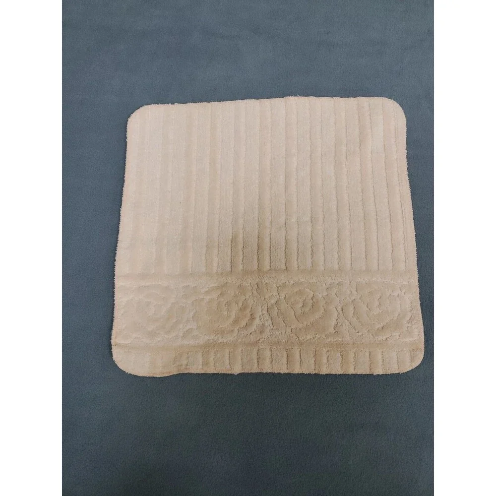 VTG Mixed Lot 6 Cotton Bath Towel Peach Colored Cannon Mills/Jillian Rose & more